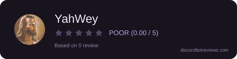 Rating widget preview for YahWey