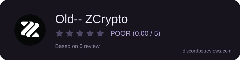 Rating widget preview for Old-- ZCrypto