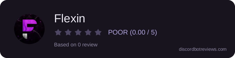Rating widget preview for Flexin