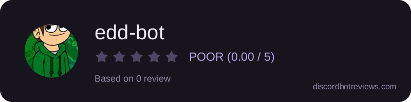 Rating widget preview for edd-bot
