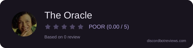 Rating widget preview for The Oracle