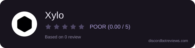 Rating widget preview for Xylo