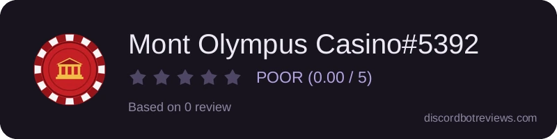 Rating widget preview for Mont Olympus Casino#5392