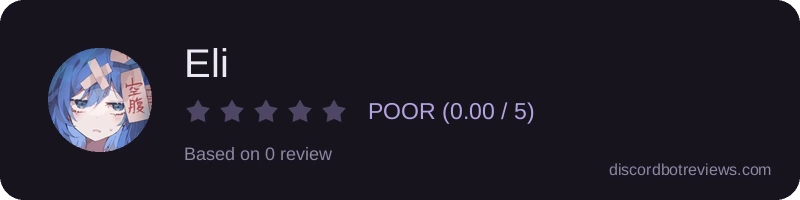 Rating widget preview for Eli
