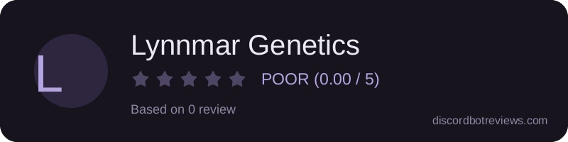 Rating widget preview for Lynnmar Genetics