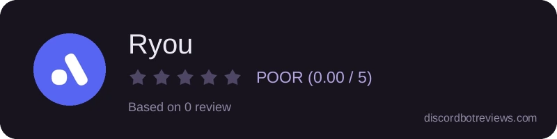 Rating banner for Ryou
