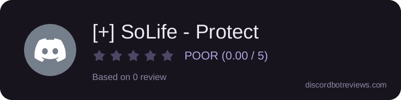 Rating widget preview for [+] SoLife - Protect