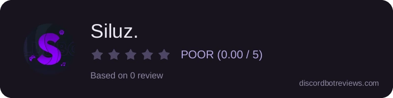 Rating widget preview for Siluz.