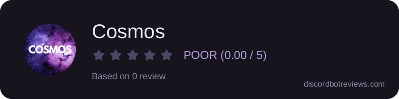 Rating banner for Cosmos