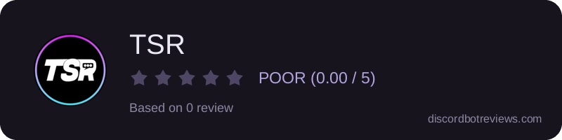 Rating widget preview for TSR