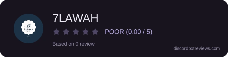 Rating widget preview for 7LAWAH
