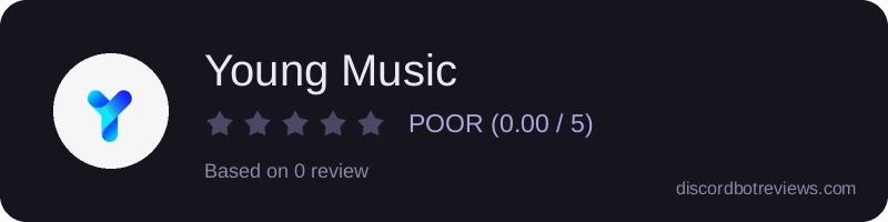 Rating widget preview for Young Music