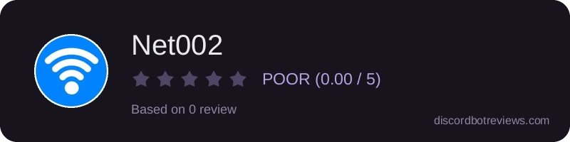 Rating widget preview for Net002