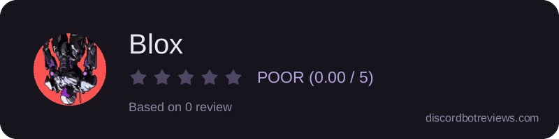 Rating banner for Blox
