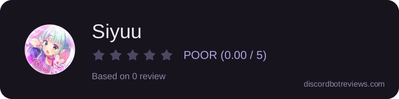 Rating banner for Siyuu