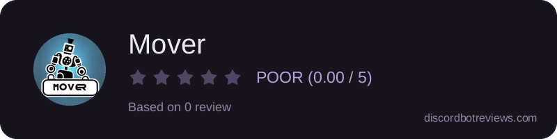 Rating banner for Mover