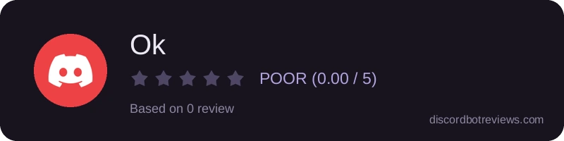 Rating banner for Ok