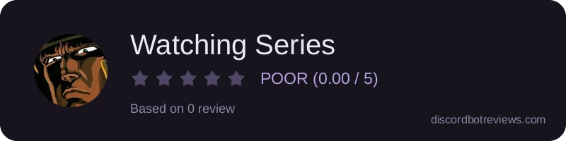 Rating widget preview for Watching Series