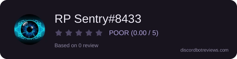 Rating widget preview for RP Sentry#8433