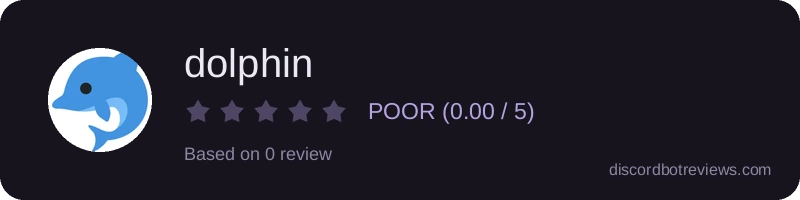 Rating widget preview for dolphin