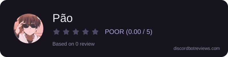 Rating banner for Pão