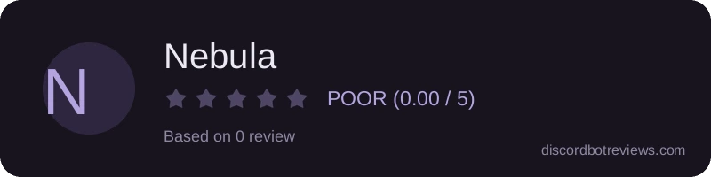 Rating banner for Nebula