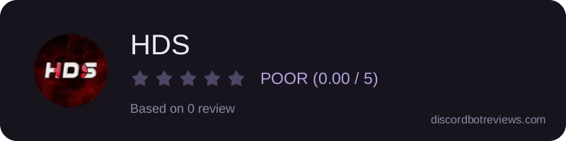 Rating widget preview for HDS