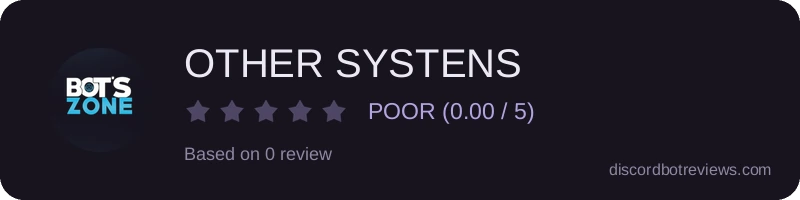Rating widget preview for OTHER SYSTENS
