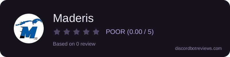 Rating banner for Maderis