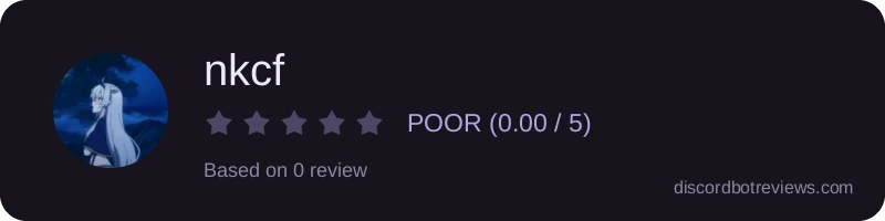 Rating banner for nkcf