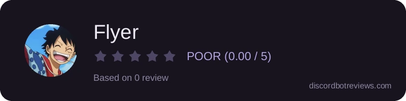 Rating banner for Flyer